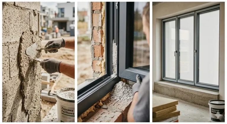 Likwidacja mostków termicznych przy montażu okien i drzwi